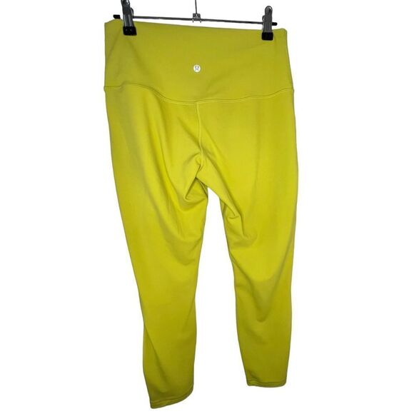 Lululemon Lime Green Athletic Leggings - Picture 3 of 4